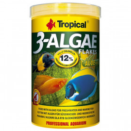 Tropical 20 Gr 3 - Algae Flakes Tatlı Ve Tuzlu Su Balıkları İçin Yosunlu Yem 100 Ml 